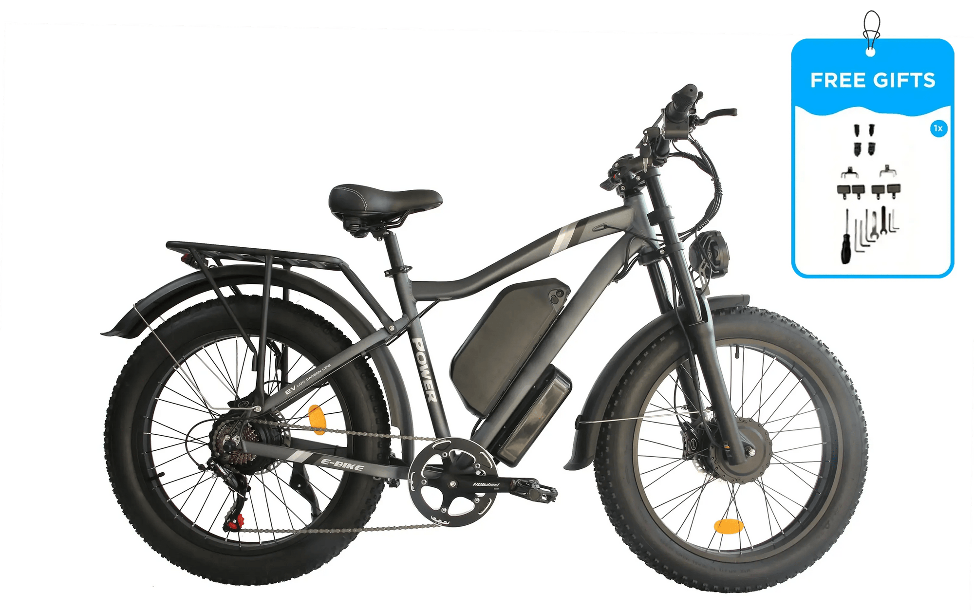 Dakeya MX500 – 4000W Dual Motor Fat Tire Electric Bike | 40 MPH - Electric Bike - Dakeyabike