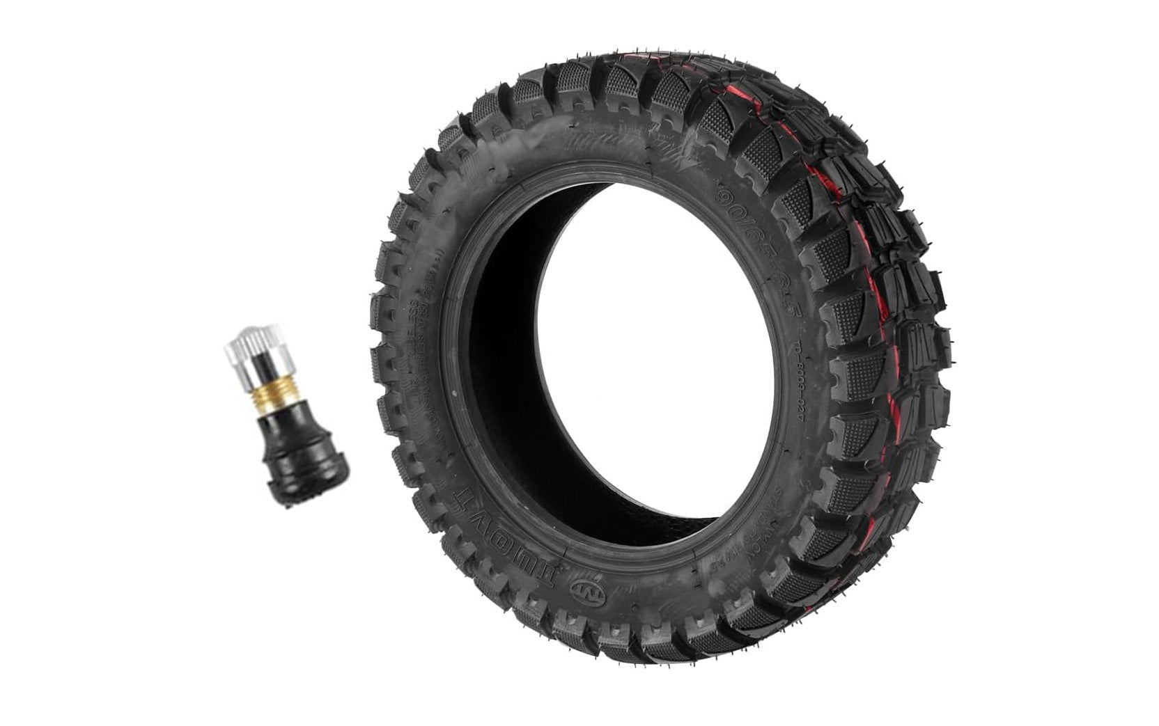 Electric Scooter Refitted 11-inch Tubeless Tire 90/65-6.5 Thick Road Tire