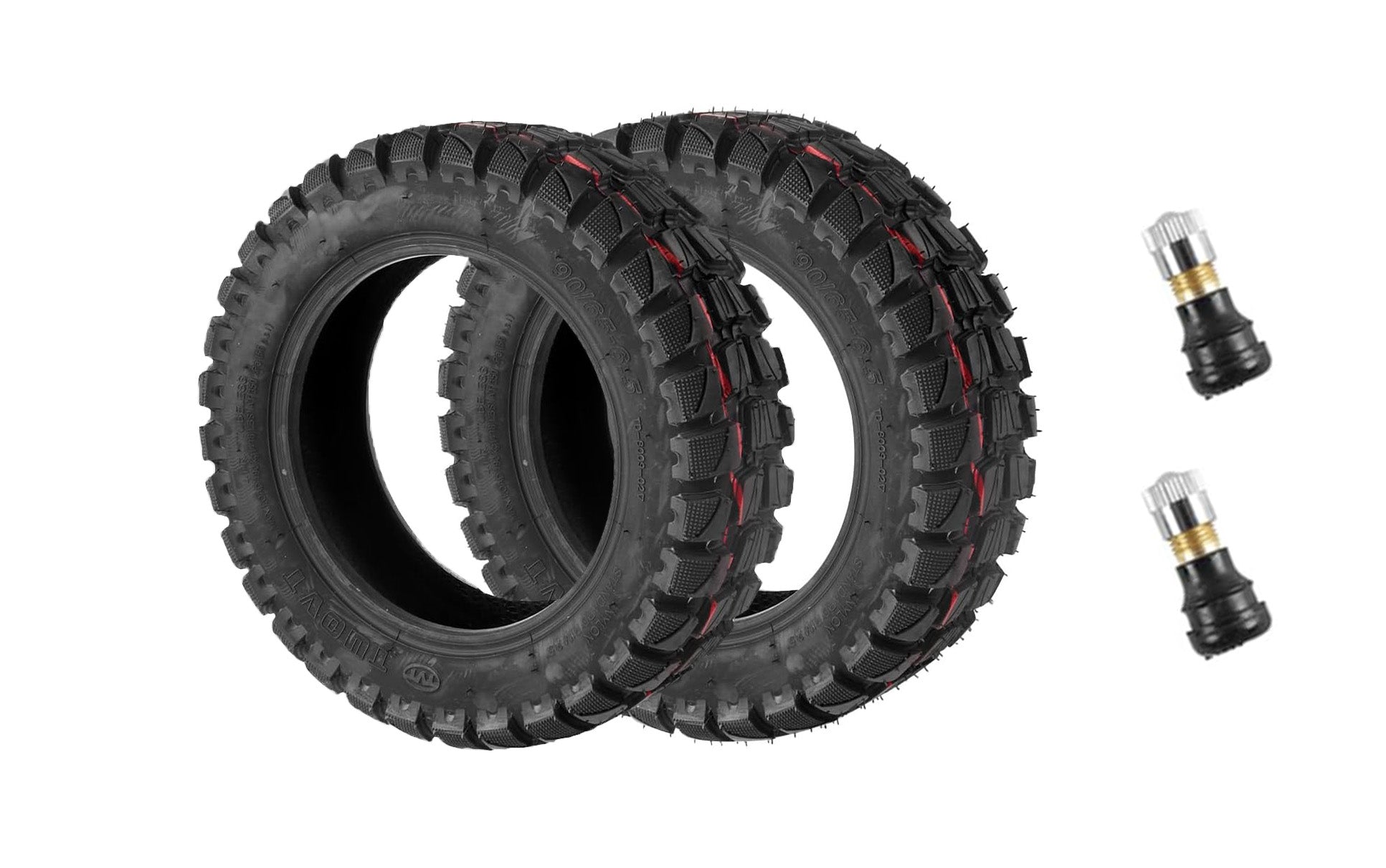 Electric Scooter Refitted 11-inch Tubeless Tire 90/65-6.5 Thick Road Tire