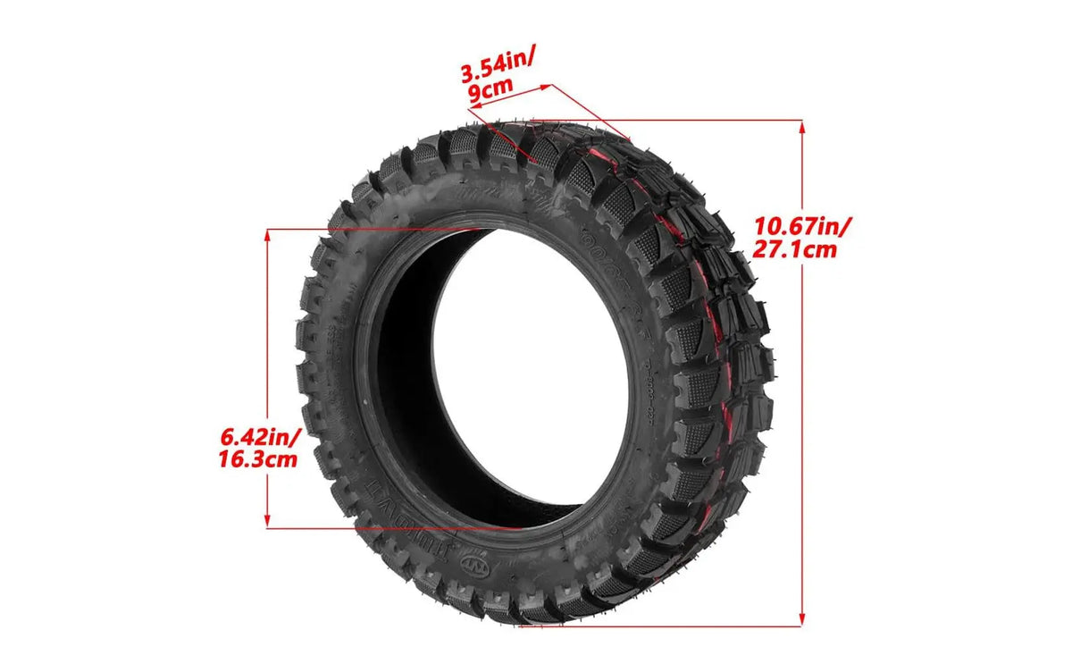 Electric Scooter Refitted 11-inch Tubeless Tire 90/65-6.5 Thick Road Tire - Accessories/Parts - Dakeyabike