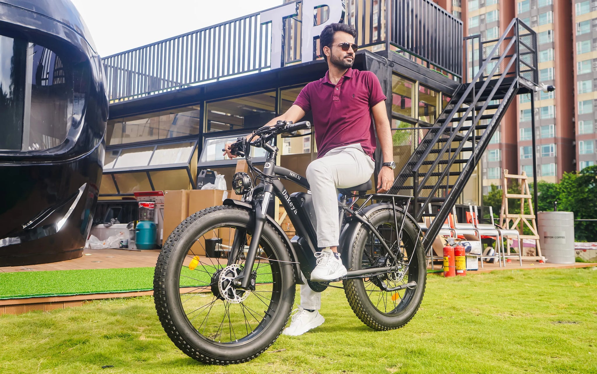 Dakeya NOVA X1 6000W Dual Motor Best Fat Tire eBike Certified to UL2849 - Electric Bike - Dakeyabike