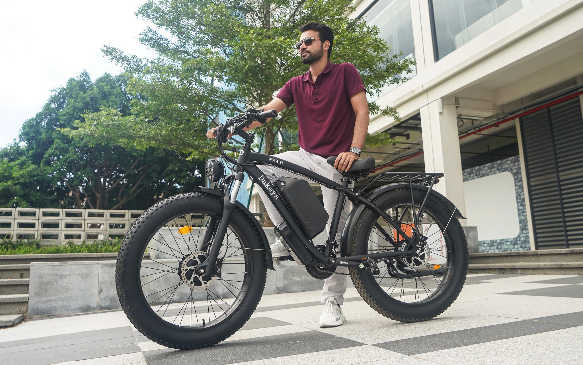 Dakeya NOVA X1 6000W Dual Motor Best Fat Tire eBike Certified to UL2849 - Electric Bike - Dakeyabike