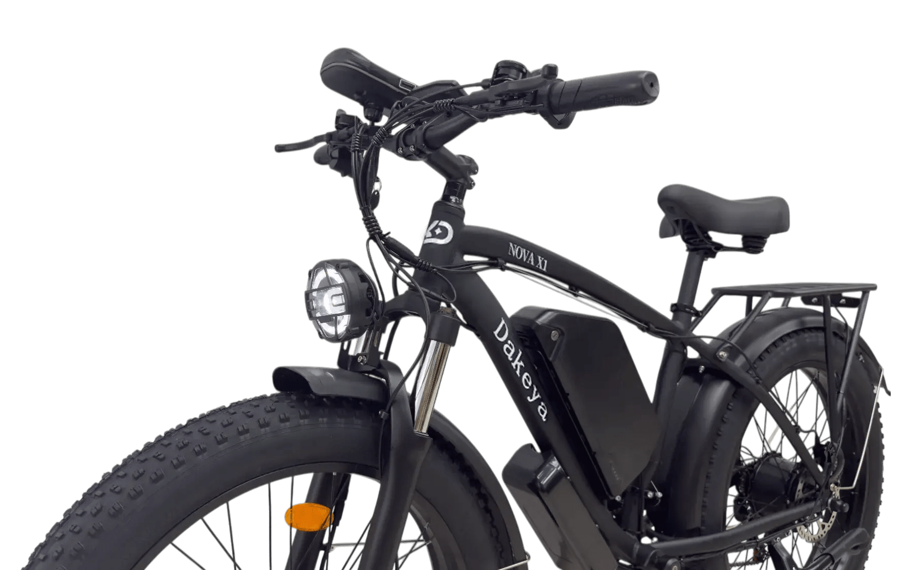 Dakeya NOVA X1 6000W Dual Motor Best Fat Tire eBike Certified to UL2849 - Electric Bike - Dakeyabike