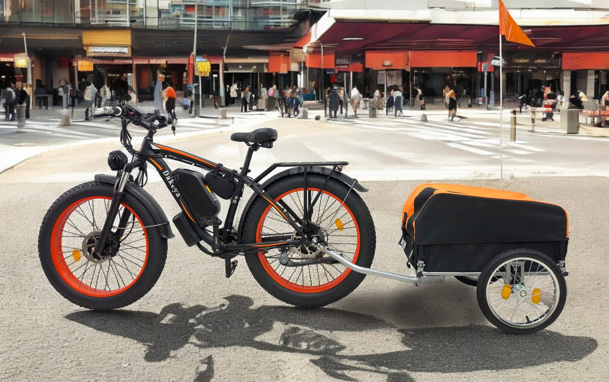 Bike & Scooter Mini Cargo Trailer