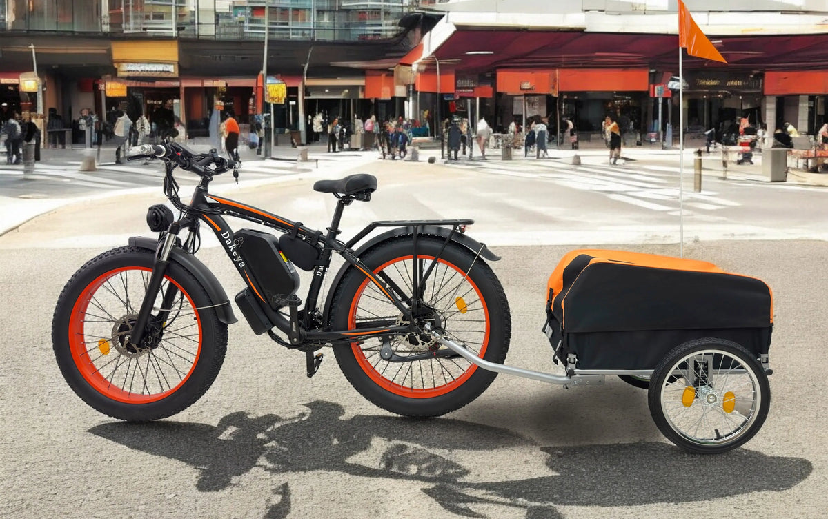 Bike & Scooter Mini Cargo Trailer - Accessories/Parts - Dakeyabike