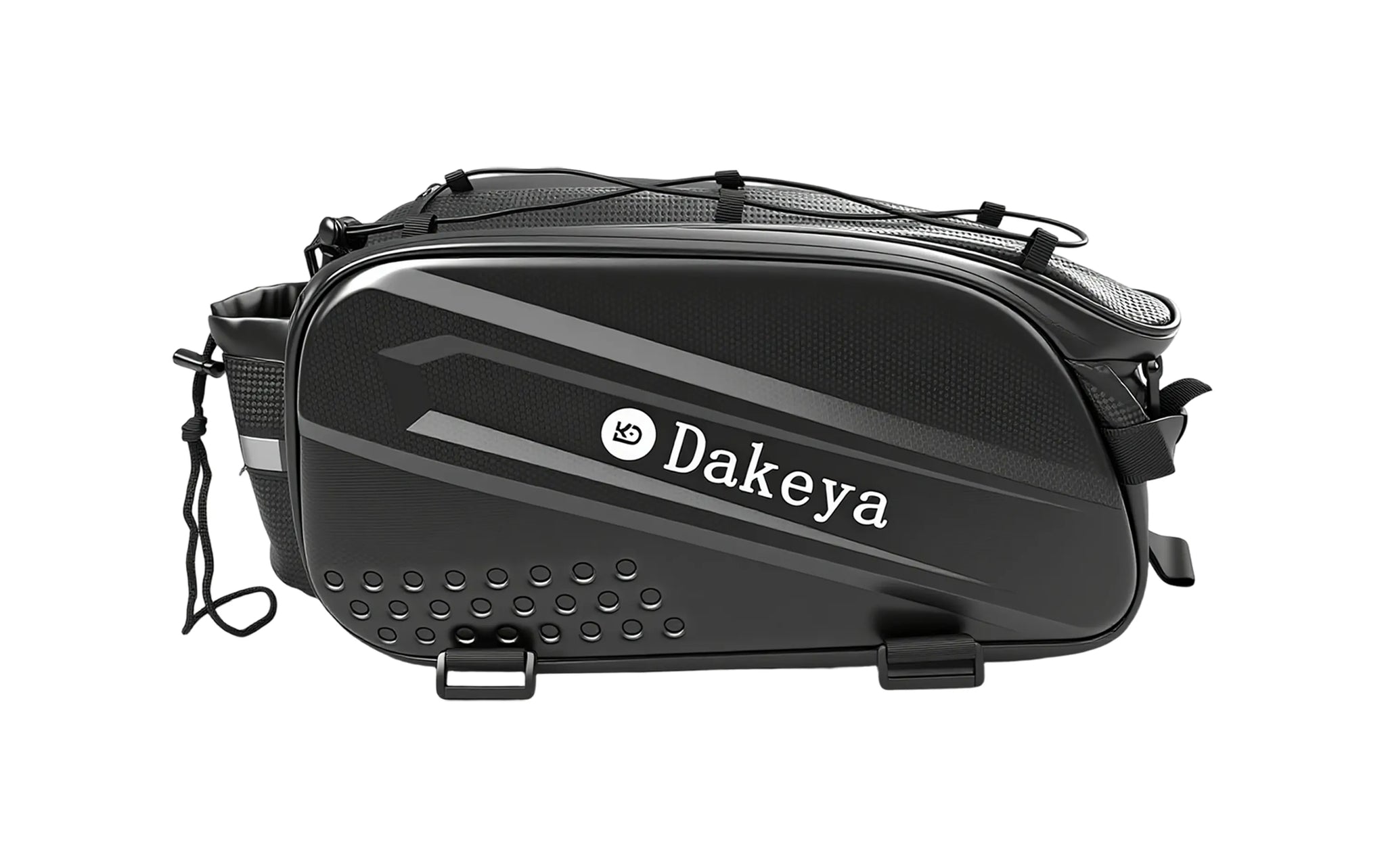 Dakeya 10L Hard Shell Rear Rack Bag - Waterproof Bike & Ebike Trunk