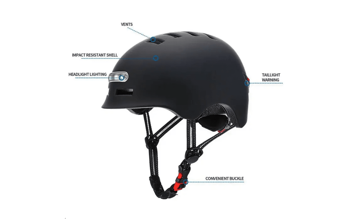 Dakeya Smart Helmet - Accessories/Parts - Dakeyabike