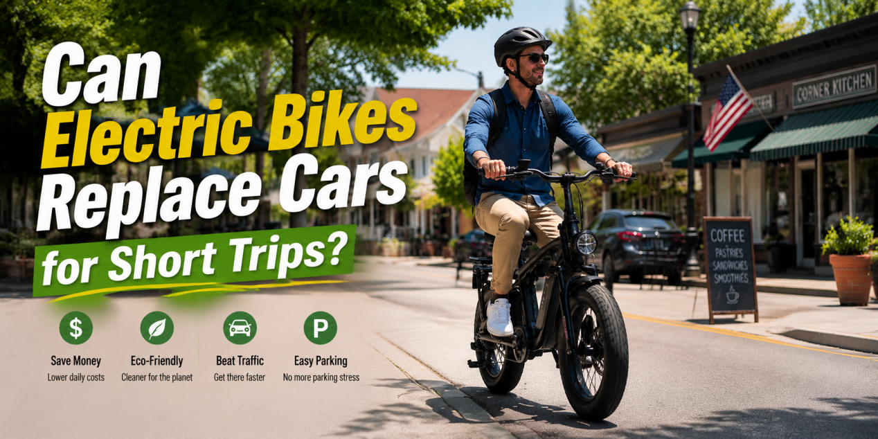 Can Electric Bikes Replace Cars for Short Trips? A Complete Guide for American Riders
