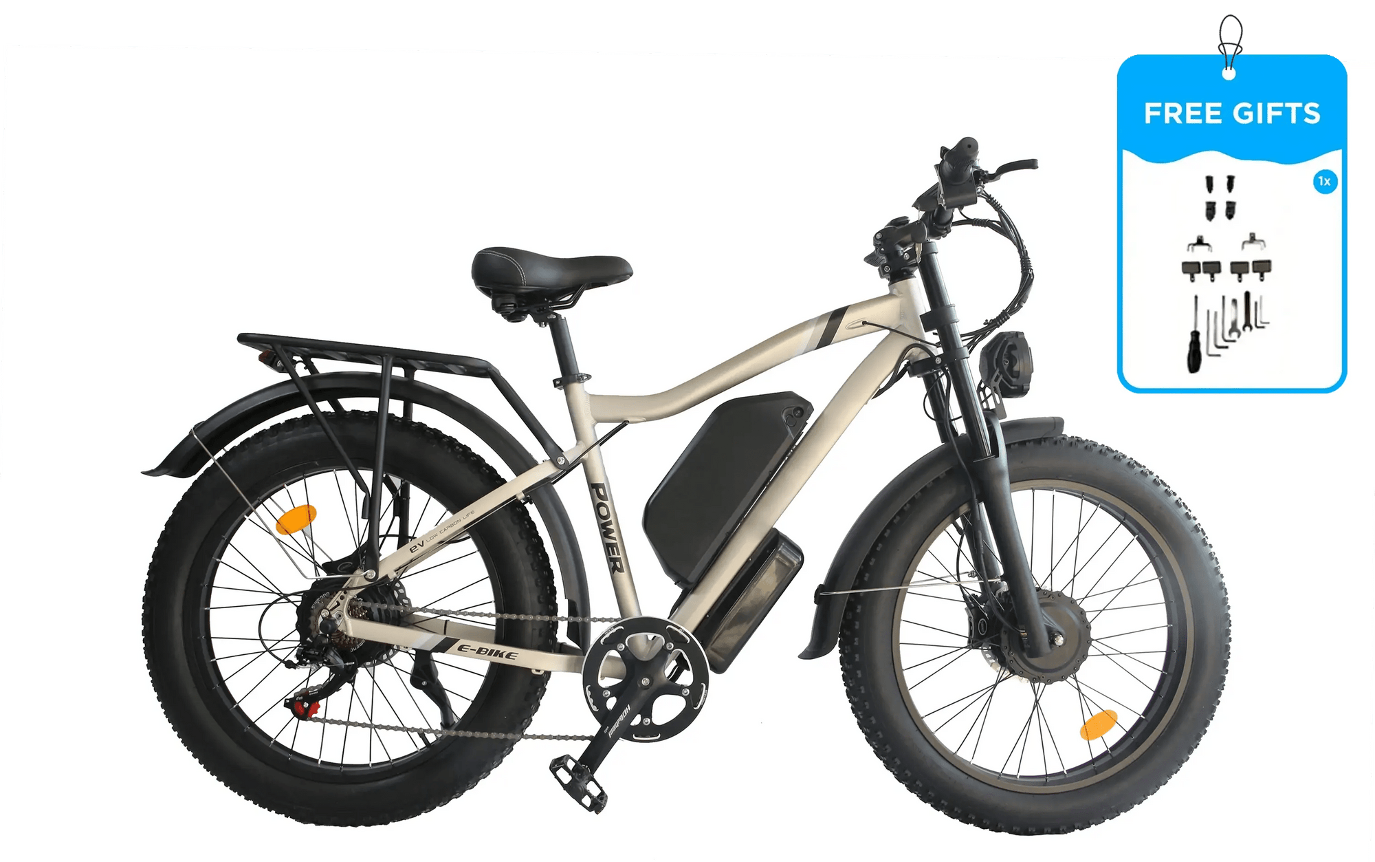 Dakeya MX500 – 4000W Dual Motor Fat Tire Electric Bike | 40 MPH - Electric Bike - Dakeyabike
