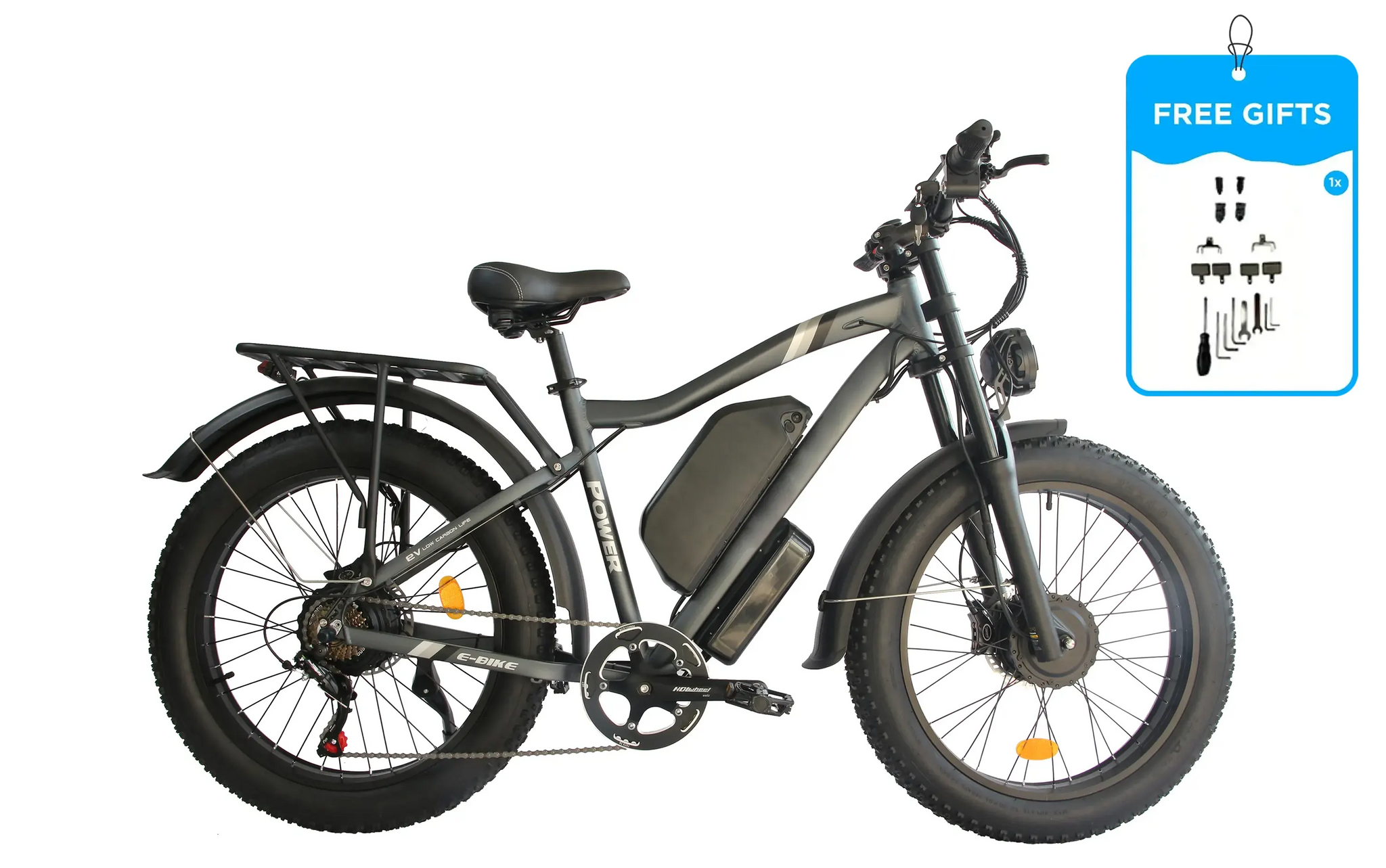 Dakeya MX500 – 4000W Dual Motor Fat Tire Electric Bike | 40 MPH