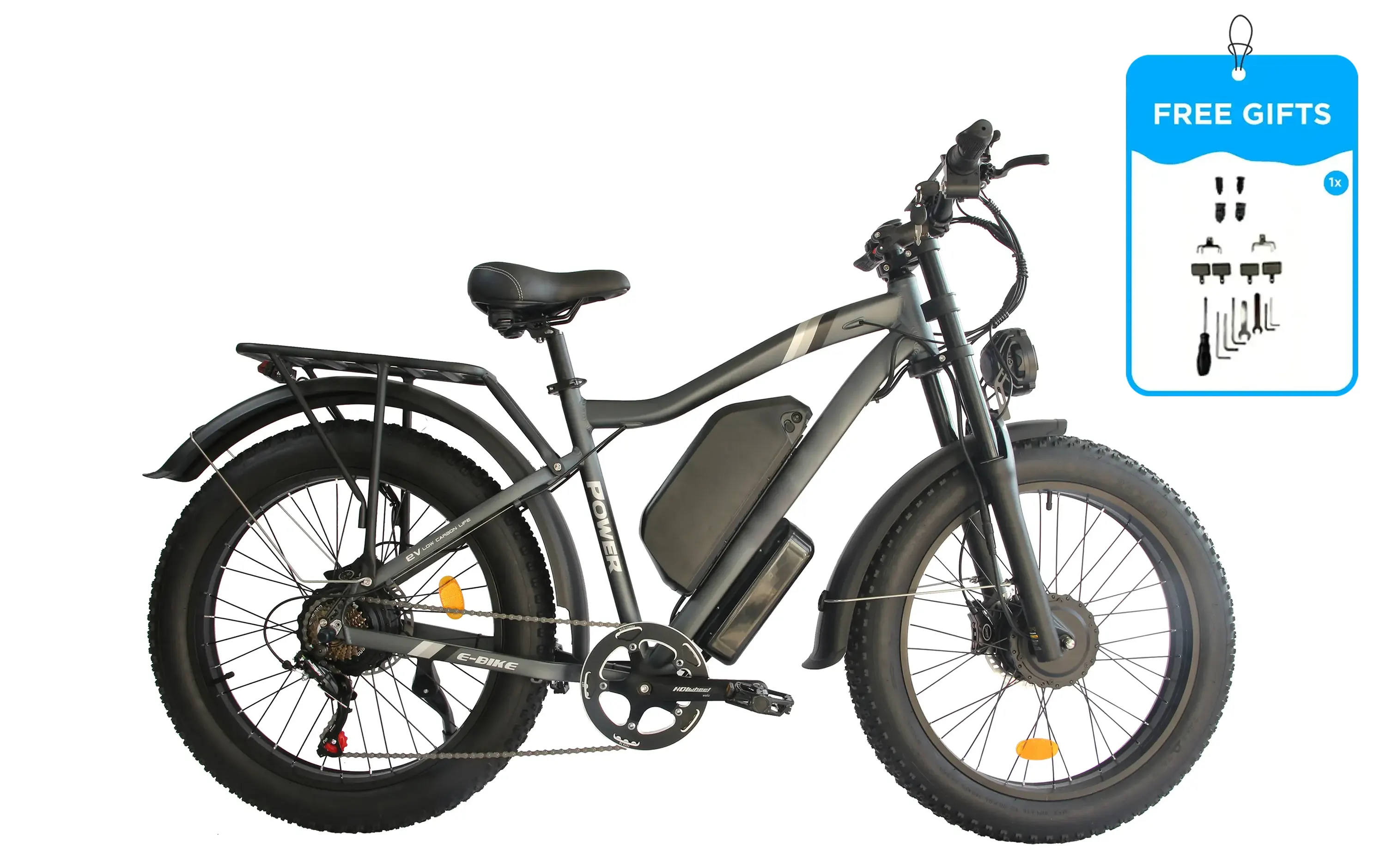 Dakeya MX500 – 4000W Dual Motor Fat Tire Electric Bike | 40 MPH