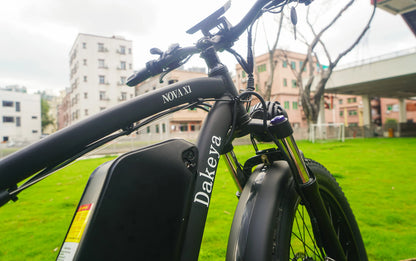 Dakeya NOVA X1 6000W Dual Motor Best Fat Tire eBike Certified to UL2849