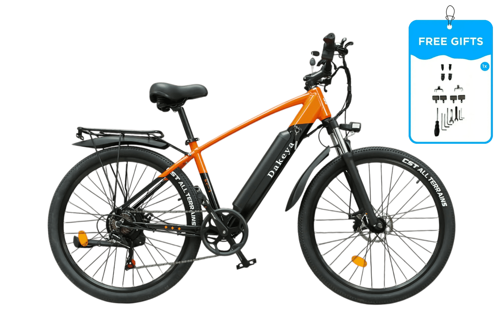 Dakeya KE-1 Commuter eBike – 750W | 30 MPH | 48V Battery