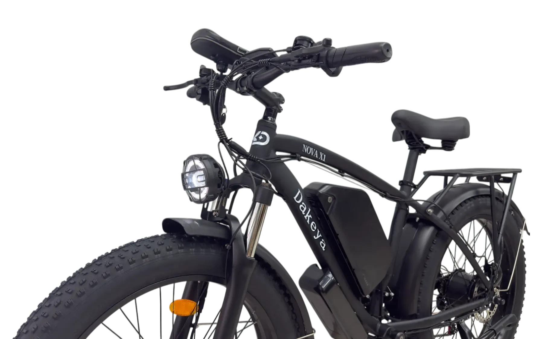 Dakeya NOVA X1 6000W Dual Motor Best Fat Tire eBike Certified to UL2849