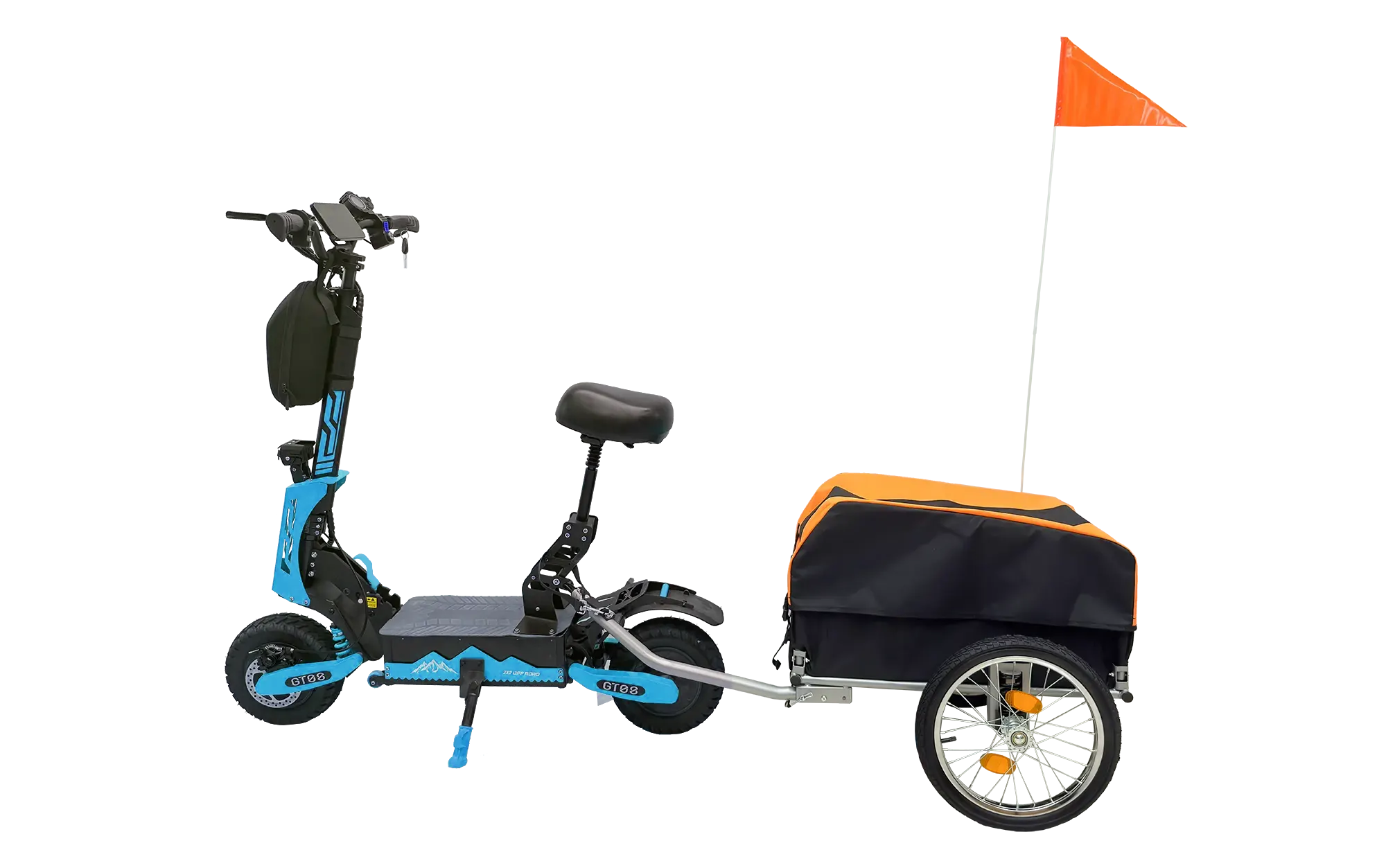 GT08 Electric Scooter – Dual 5600W Motor | 50 MPH | 60V 27Ah Battery | 11” Off-Road Tires | Folding