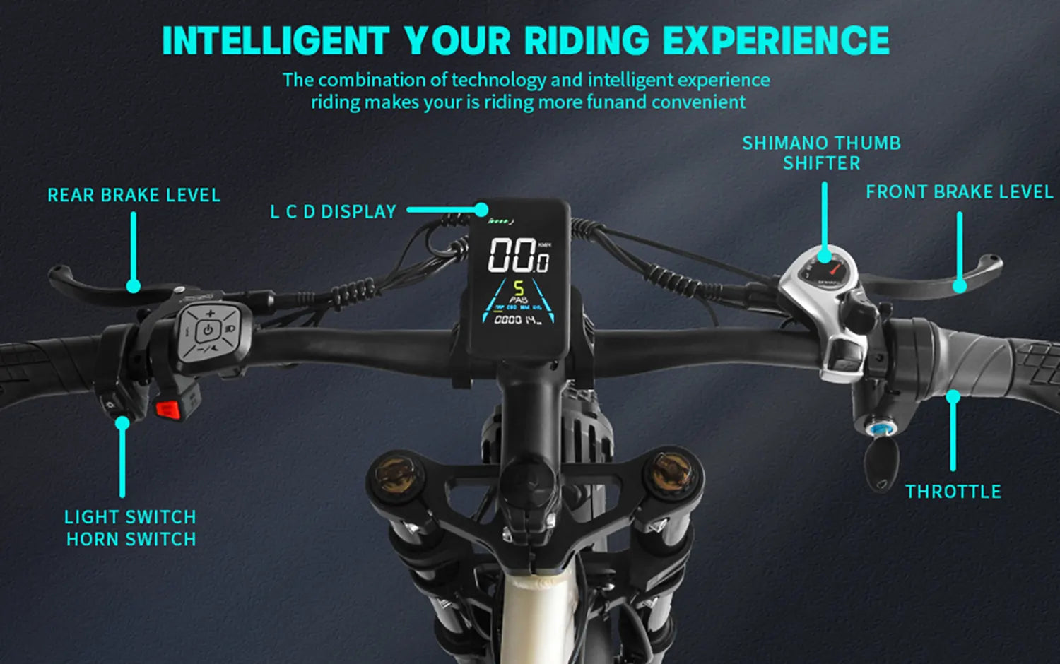 Dakeya MX500 – 4000W Dual Motor Fat Tire Electric Bike | 40 MPH