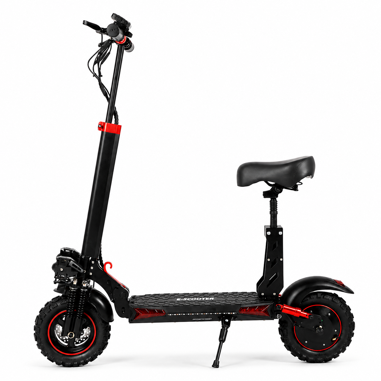 J11 Electric Scooter 1200W Foldable Off-Road eScooter, 48V 18Ah, 33 MPH, 37-Mile Range