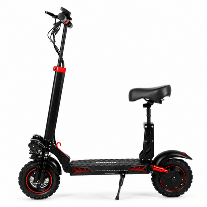 J11 Electric Scooter 1200W Foldable Off-Road eScooter, 48V 18Ah, 33 MPH, 37-Mile Range
