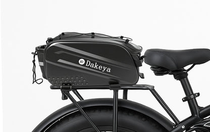Dakeya 10L Hard Shell Rear Rack Bag - Waterproof Bike & Ebike Trunk
