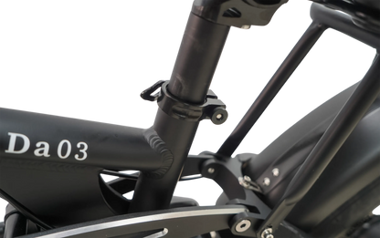 Dakeya Da03 Dual Motor Electric Mountain Bike 5000W - Full Suspension, UL2849 Certified Off-Road Fat Tire