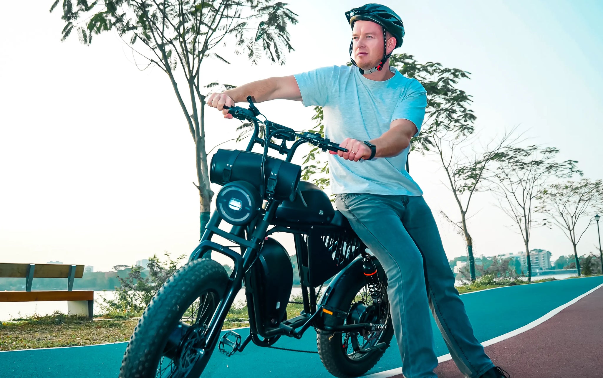 Dakeya DF1 Electric Motorcycle – 3200W Dual Motor eBike | 37 MPH, 90 Mile Range