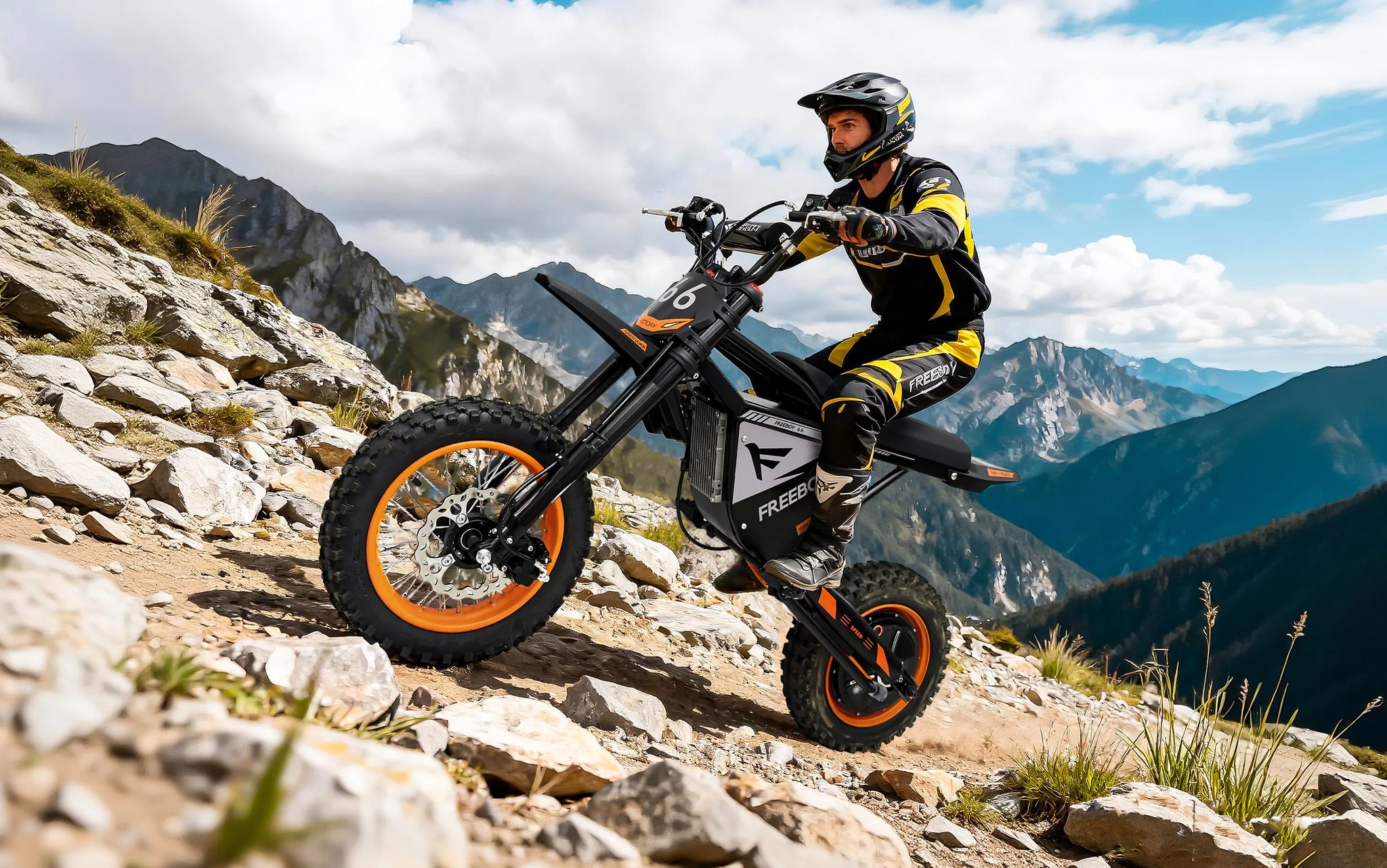 Dakeya 3000W Dirt Electric Bike Y66 – Powered by Freeboy Off-Road eBike