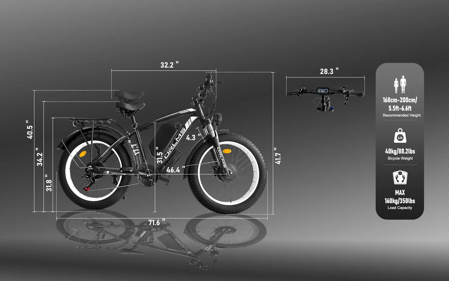 Dakeya TS60 5000W Fat Tire Electric Bike – Dual Motor 60V Off-Road eBike